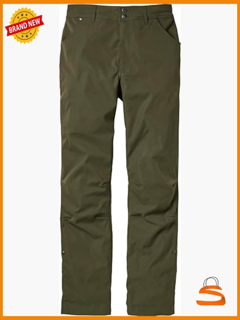 Performance Hiking Pants with UPF 50, Convertible Legs, Stretch Fabric